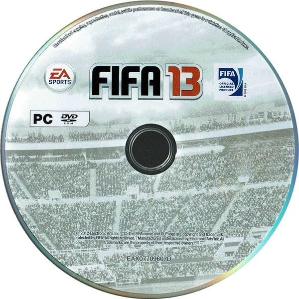 FIFA Soccer 13 Microsoft Windows PC DVD by PC Gamez USA