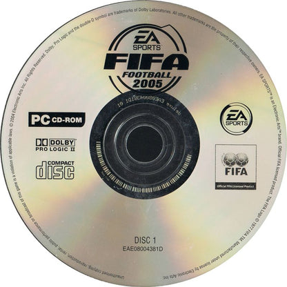 FIFA Soccer 2005 Disc 1-2 Microsoft Windows PC CD-PC Gamez USA