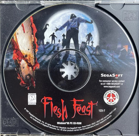 FLESH FEAST Microsoft Windows PC CD-PC Gamez USA