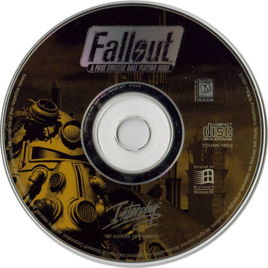 Fallout 1 Microsoft Windows PC CD-PC Gamez USA