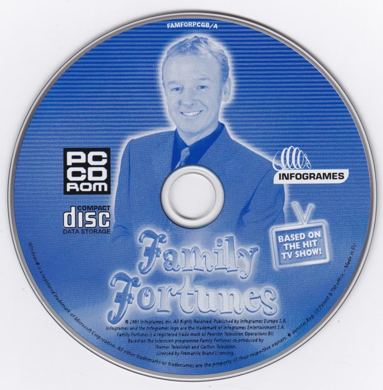 Family Fortunes Microsoft Windows PC CD-PC Gamez USA