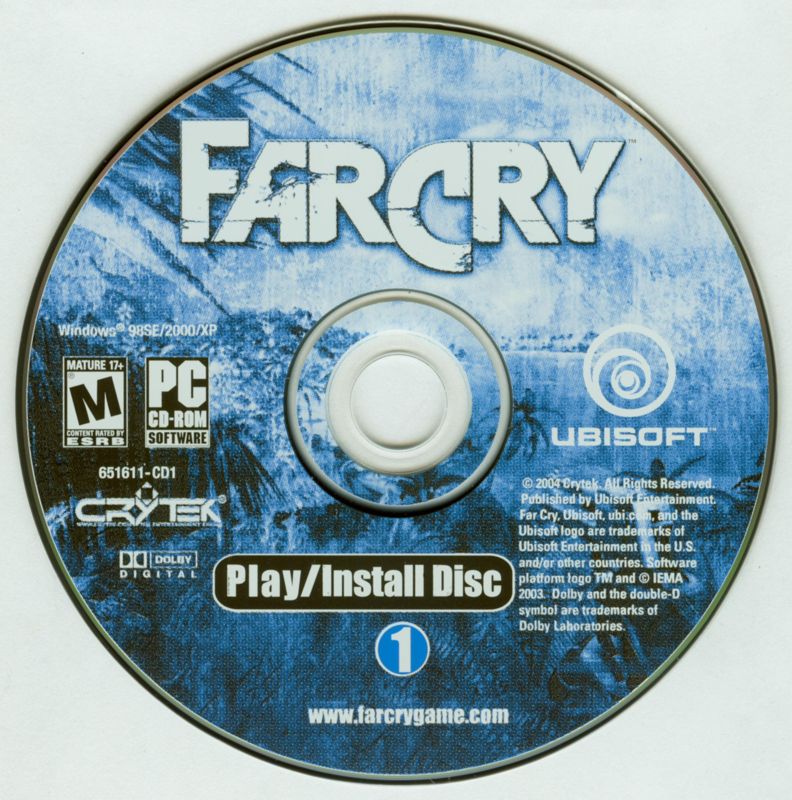 Far Cry Disc 1-5 Microsoft Windows PC CD-PC Gamez USA