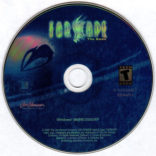 Farscape The Game Microsoft Windows PC CD-PC Gamez USA
