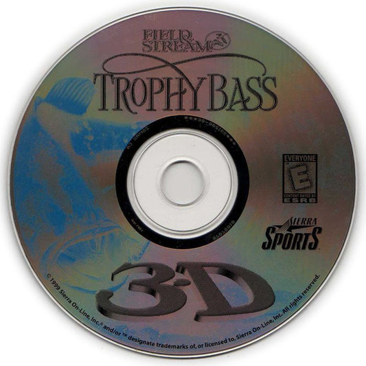 Field Stream Trophy Bass 3D Microsoft Windows PC CD-PC Gamez USA