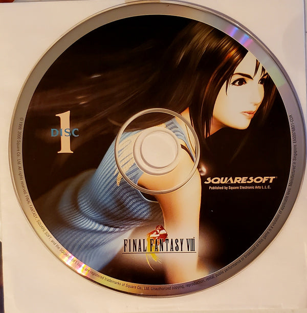 Final Fantasy VIII Disc 1-6 Microsoft Windows PC CD-PC Gamez USA