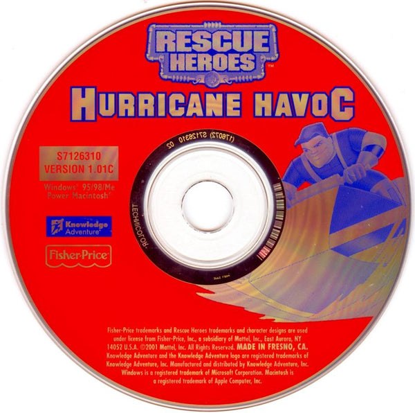 Fisher Price Rescue Heroes Hurricane Havoc Microsoft Windows PC CD by PC Gamez USA