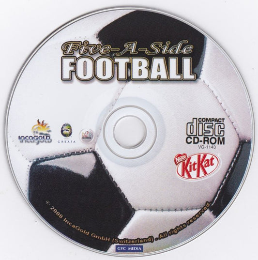 Five A Side Football Microsoft Windows PC CD-PC Gamez USA