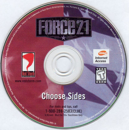 FORCE 21 Microsoft Windows PC CD-PC Gamez USA