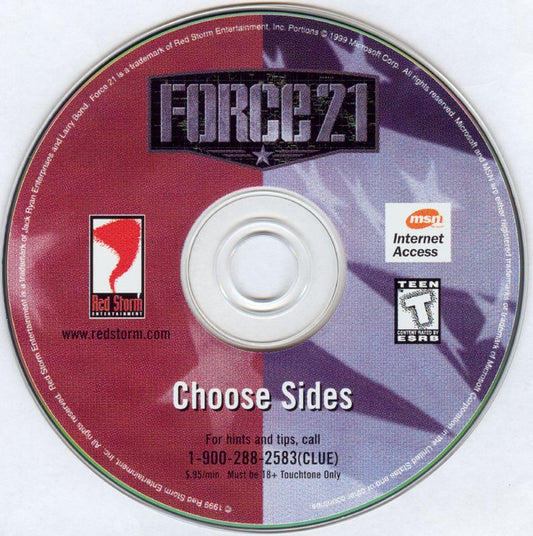 FORCE 21 Microsoft Windows PC CD-PC Gamez USA