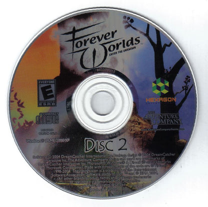 Forever Worlds Enter the Unknown Disc 1-2 Microsoft Windows PC CD-PC Gamez USA