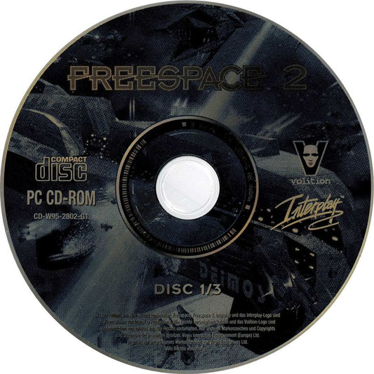 Freespace 2 Disc 1-3 Microsoft Windows PC CD-PC Gamez USA