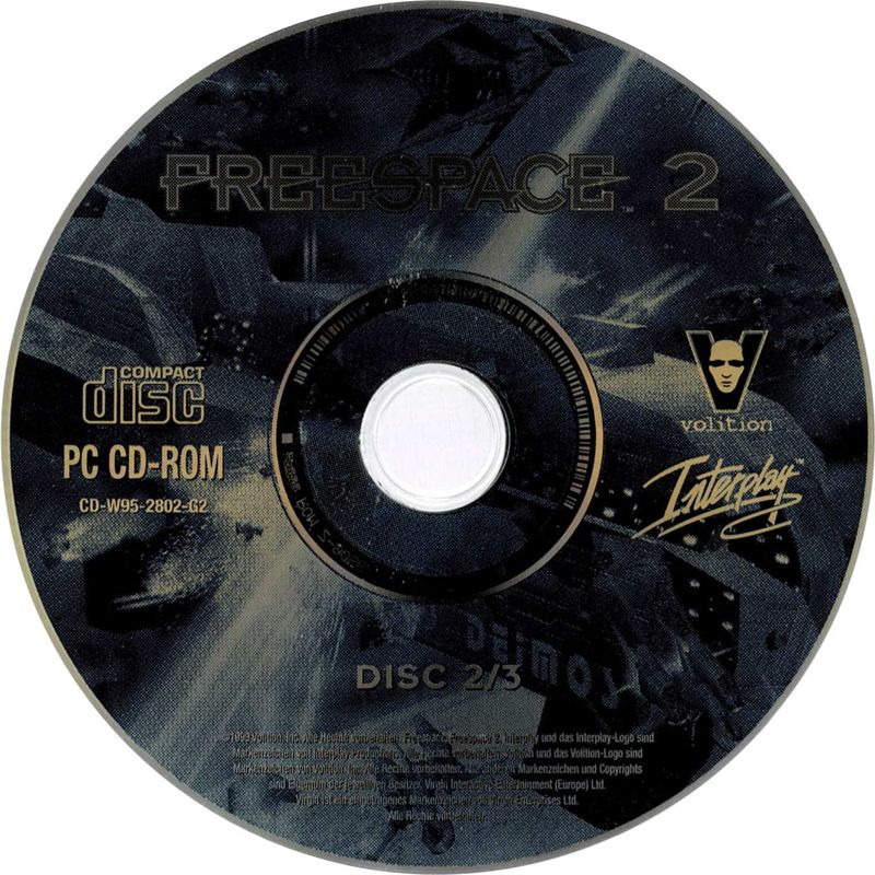 Freespace 2 Disc 1-3 Microsoft Windows PC CD-PC Gamez USA