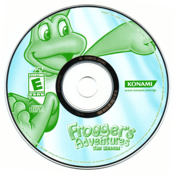 Frogger's Adventures: The Rescue Disc 1-2 Microsoft Windows PC CD-PC Gamez USA