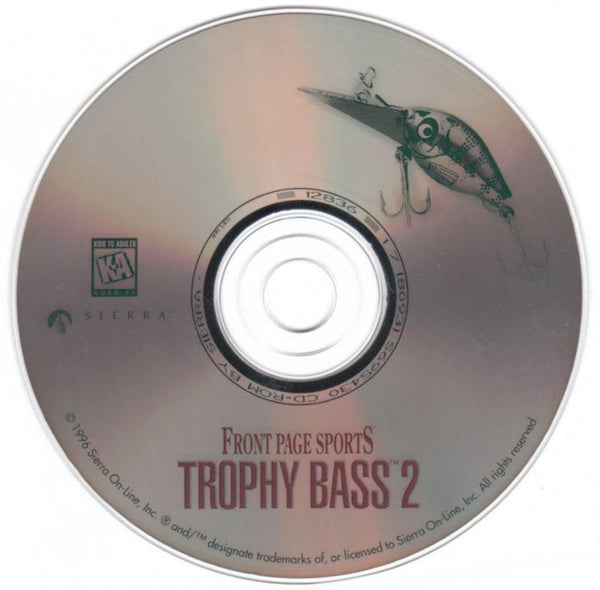 Front Page Sports - Trophy Bass 2 Microsoft Windows 3.X CD by PC Gamez USA