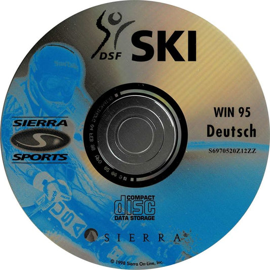 Front Page Sports Ski Racing Cover Microsoft Windows PC CD-PC Gamez USA