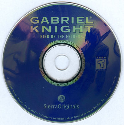 Gabriel Knight Sins of the Fathers Microsoft Windows PC CD-PC Gamez USA