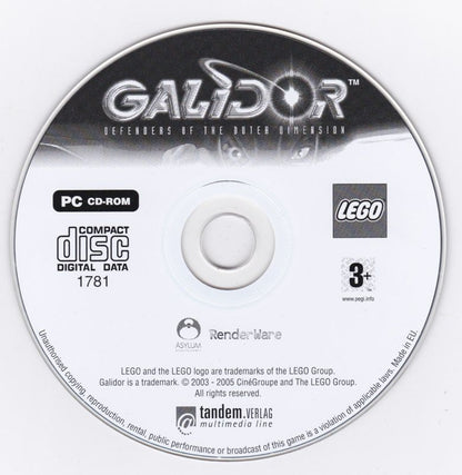 Galidor Defenders of the Outer Dimension Microsoft Windows PC CD-PC Gamez USA