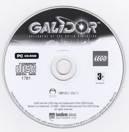 Galidor Defenders of the Outer Dimension Microsoft Windows PC CD-PC Gamez USA