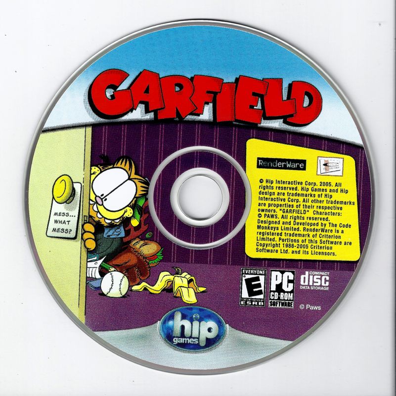 Garfield Microsoft Windows PC CD - Fun and Adventure Awaits – PC Gamez USA