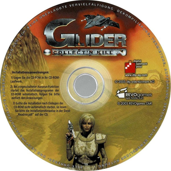 Glider - Collect'n Kill Microsoft Windows PC CD by PC Gamez USA