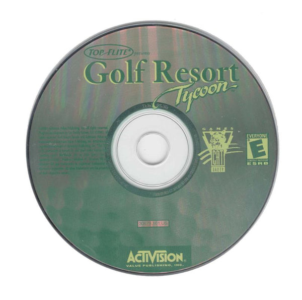 Golf Resort Tycoon Microsoft Windows PC CD-PC Gamez USA