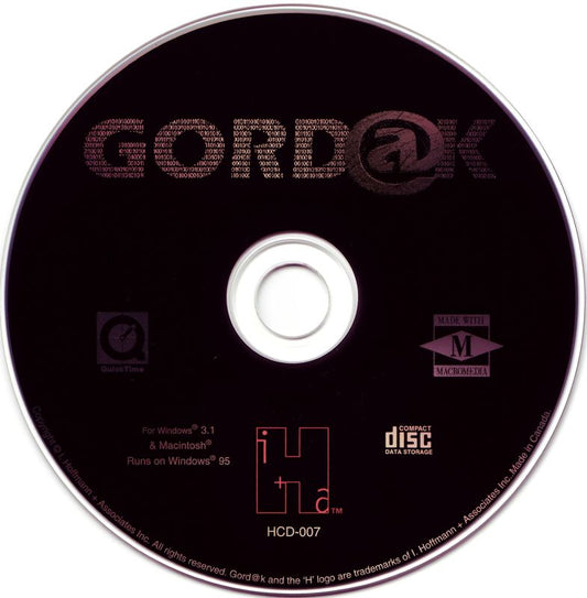 Gord@k Gordak Microsoft Windows PC CD-PC Gamez USA