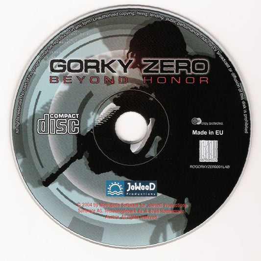 Gorky Zero Beyond Honor Microsoft Windows PC CD-PC Gamez USA