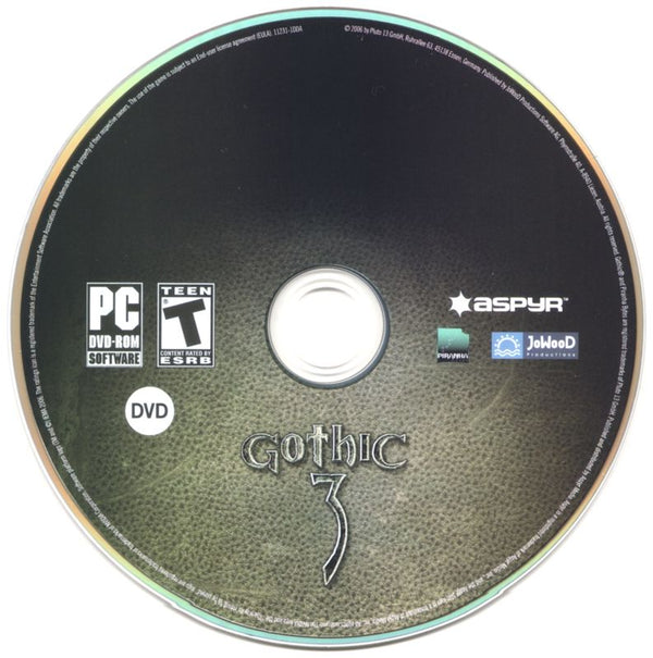 Gothic 3 Microsoft Windows PC DVD by PC Gamez USA