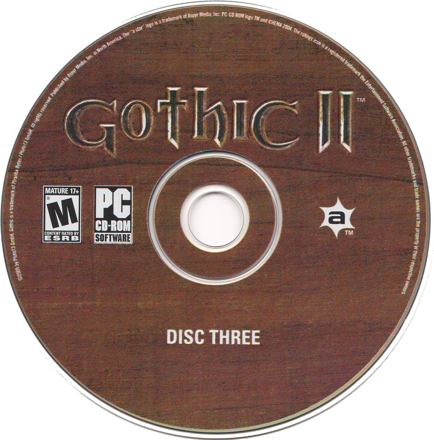 Gothic II Disc 1-4 Microsoft Windows PC CD-PC Gamez USA