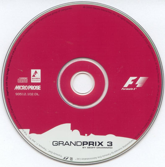 Grand Prix 3 2000 Microsoft Windows PC CD-PC Gamez USA