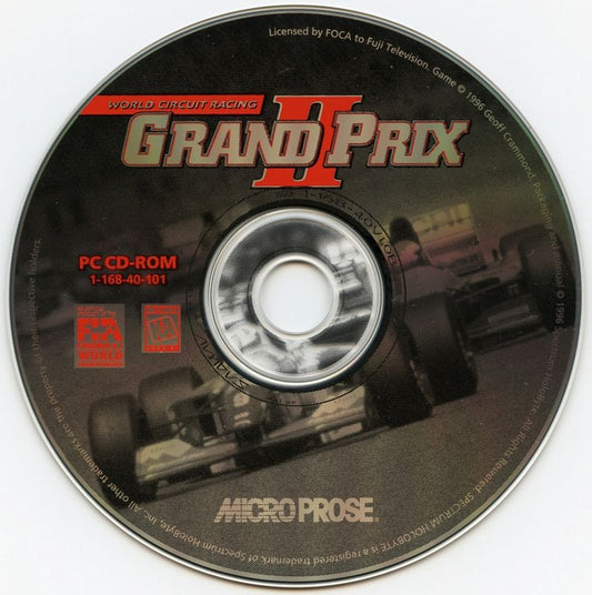 Grand Prix II Microsoft Windows PC CD-PC Gamez USA