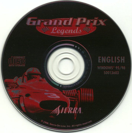 Grand Prix Legends Microsoft Windows PC CD-PC Gamez USA