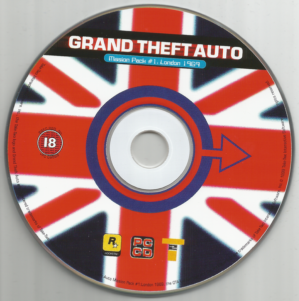 Grand Theft Auto 1969 Microsoft Windows PC CD-PC Gamez USA