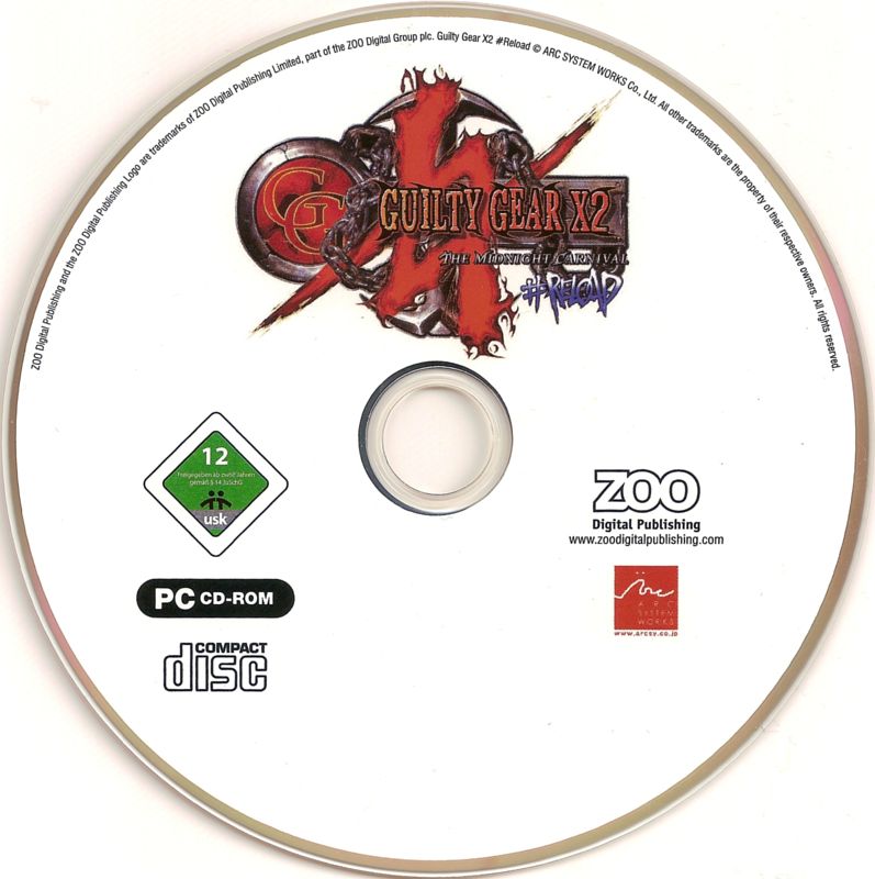 Guilty Gear X2 The Midnight Carnival #Reload Microsoft Windows PC CD-PC Gamez USA