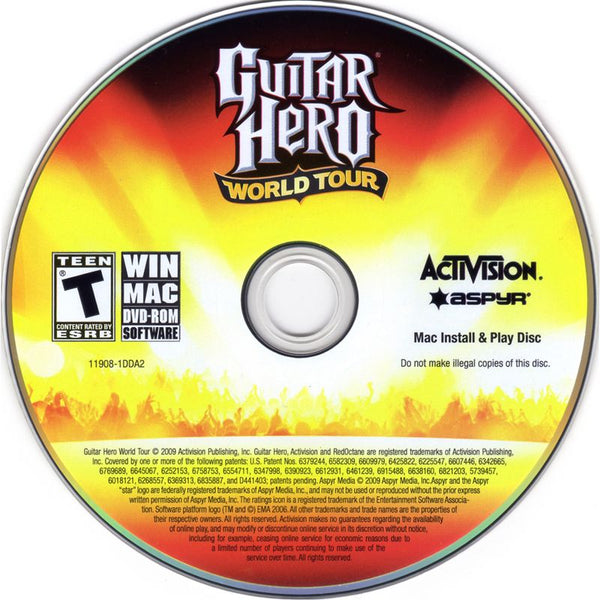 Guitar Hero World Tour Microsoft Windows PC DVD by PC Gamez USA