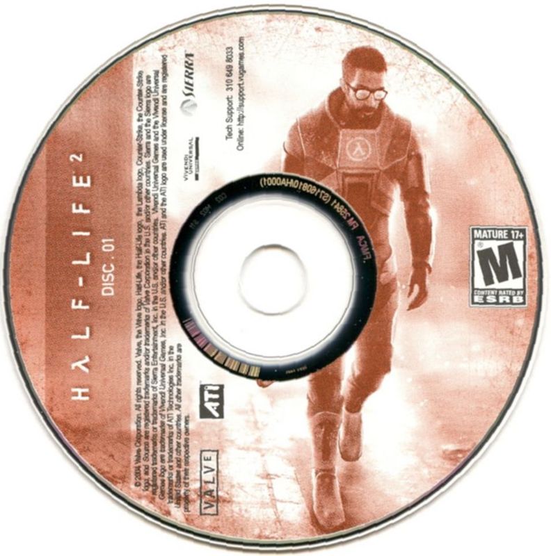 Half-Life 2 Disc 1-5 Microsoft Windows PC CD-PC Gamez USA