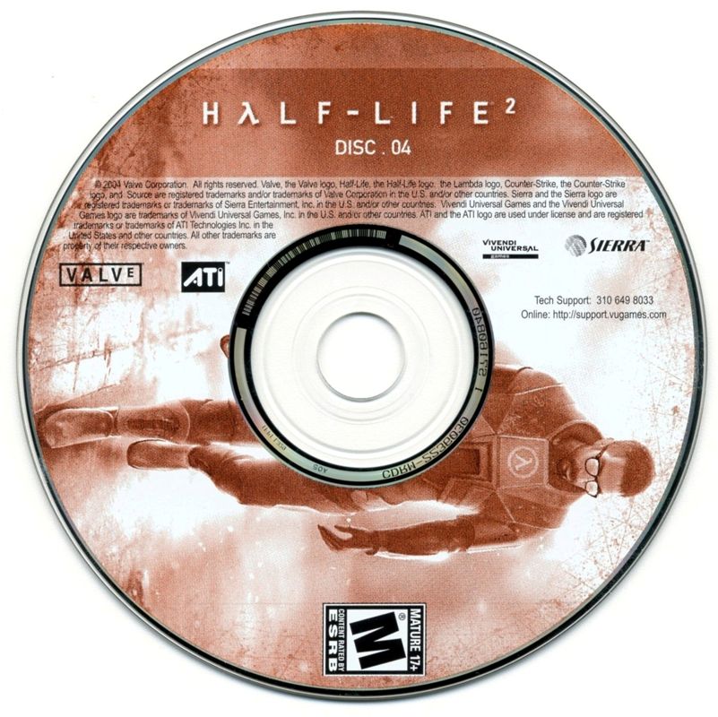 Half-Life 2 Disc 1-5 Microsoft Windows PC CD-PC Gamez USA