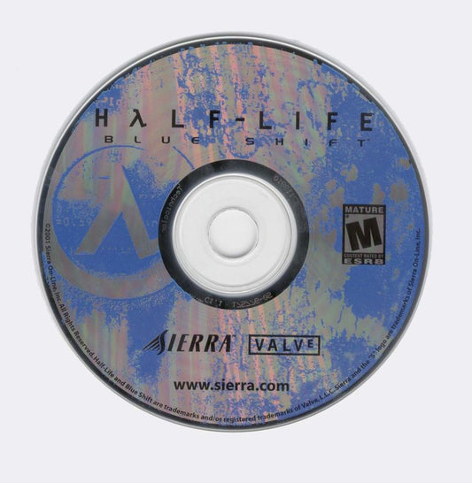 Half-Life Blue Shift 2001 Microsoft Windows PC CD Valve Gearbox-PC Gamez USA
