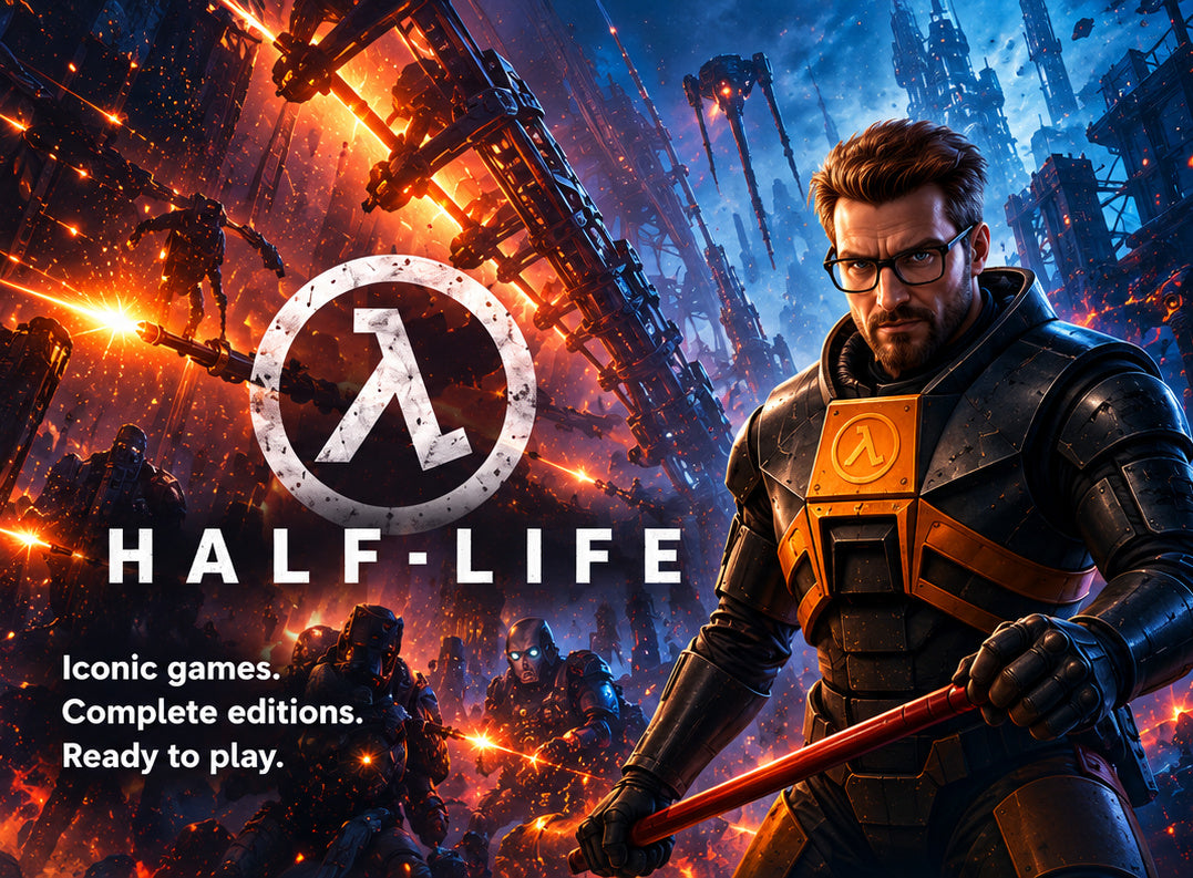 Half-Life promotional homepage banner