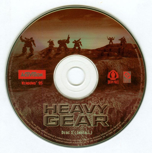 Heavy Gear Microsoft Windows PC CD-PC Gamez USA