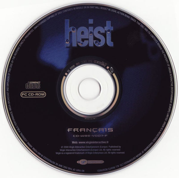 Heist Microsoft Windows PC CD-PC Gamez USA