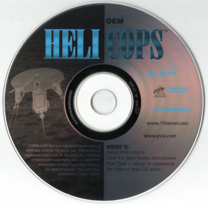 Helicops Microsoft Windows PC CD-PC Gamez USA