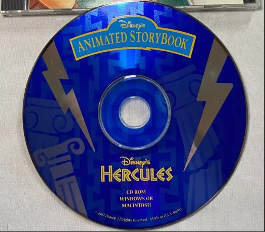 Hercules Animated Storybook Microsoft Windows PC CD-PC Gamez USA