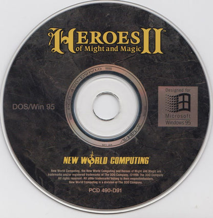Heroes Of Might & Magic II Microsoft Windows PC CD-PC Gamez USA
