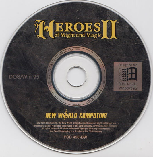 Heroes Of Might & Magic II Microsoft Windows PC CD-PC Gamez USA