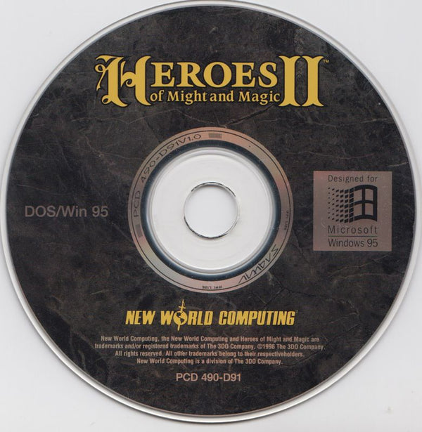 Heroes Of Might & Magic II Microsoft Windows PC CD-PC Gamez USA