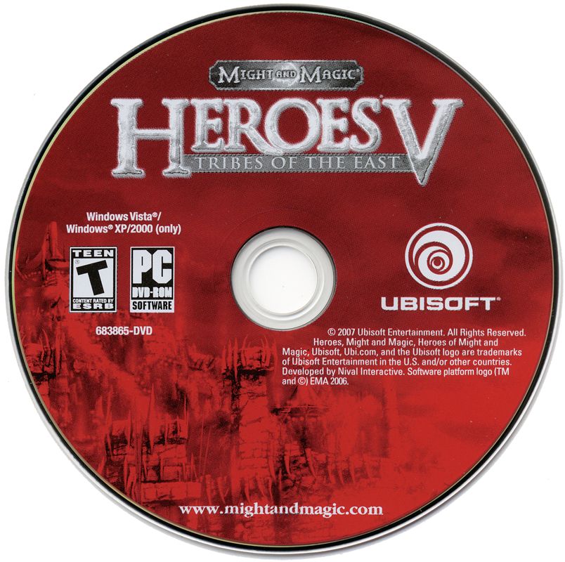 Heroes Of Might And Magic V Tribes Of The East Microsoft Windows PC DVD by PC Gamez USA