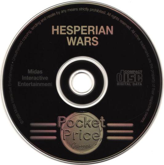 Hesperian Wars Microsoft Windows PC CD-PC Gamez USA