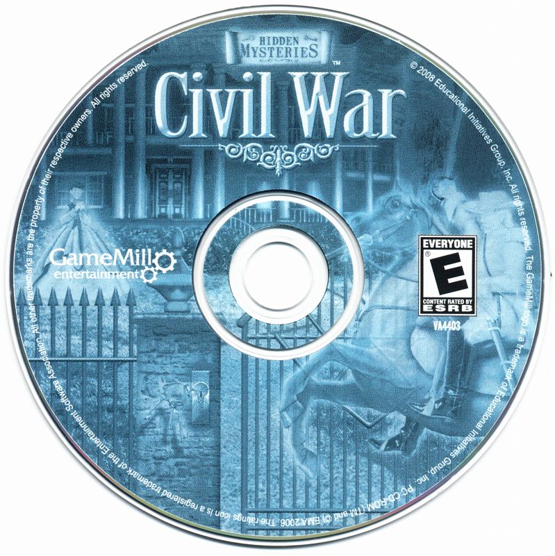 Hidden Mysteries Civil War Microsoft Windows PC CD by PC Gamez USA