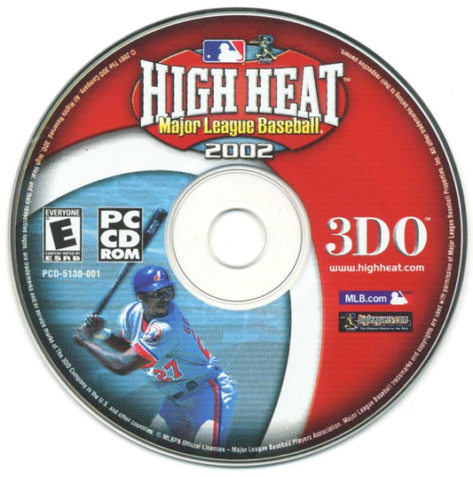 High Heat Major League Baseball 2002 Microsoft Windows PC CD-PC Gamez USA